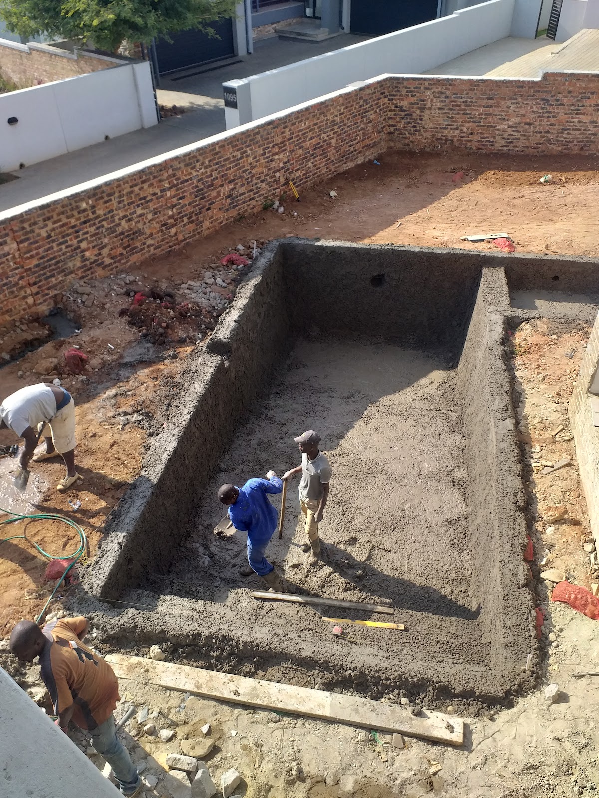 New Pool Construction Project 12